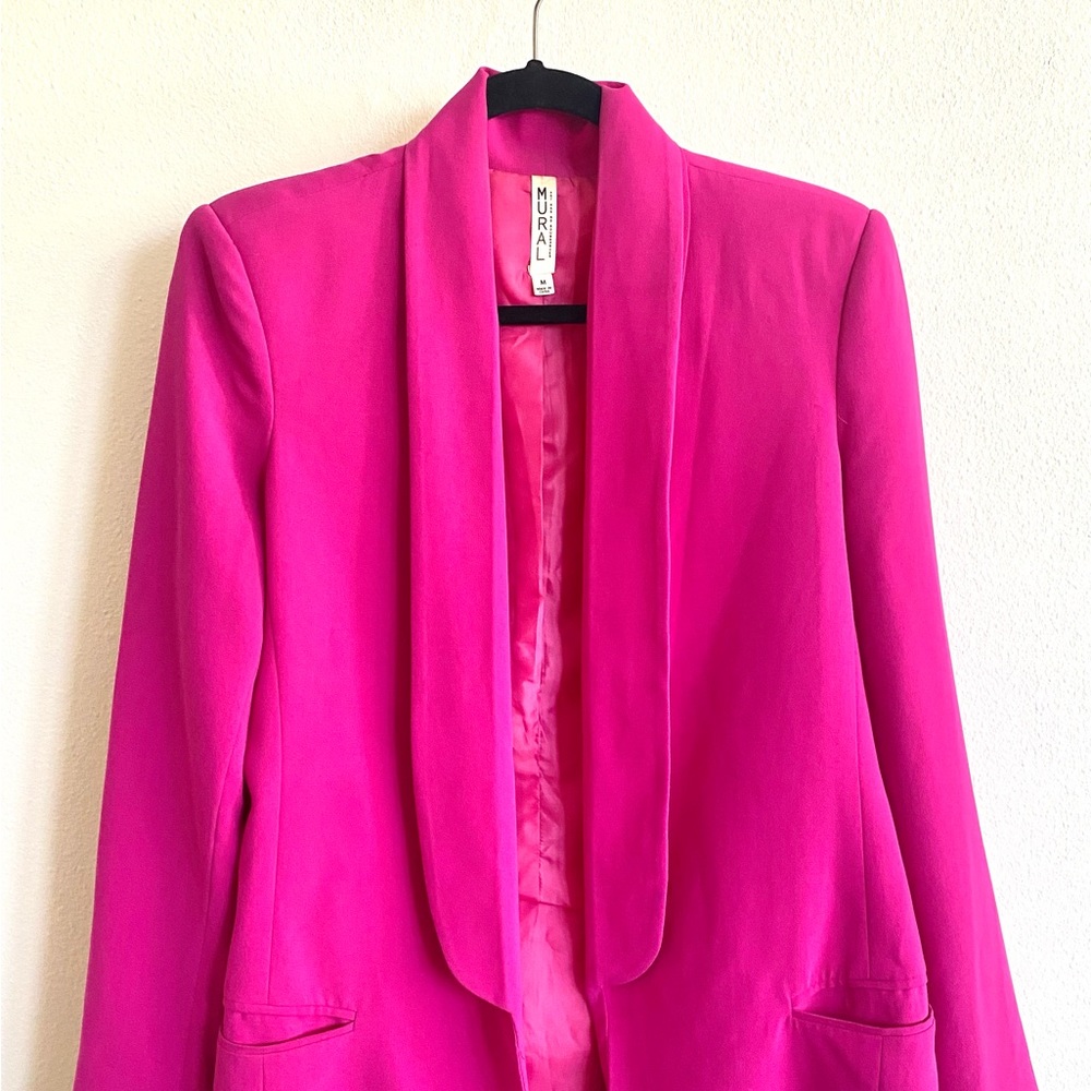 Hot Pink Blazer - MURAL